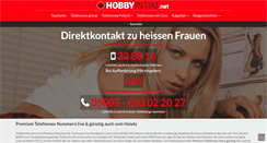 Desktop Screenshot of hobbyintim.net